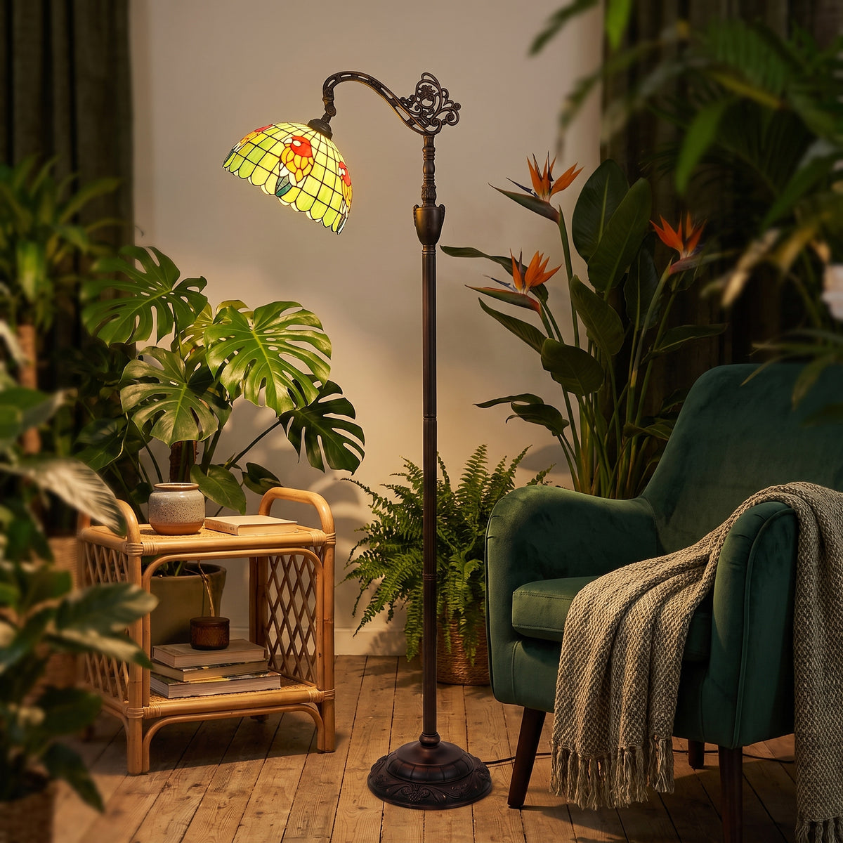 Lampadaire Perroquet