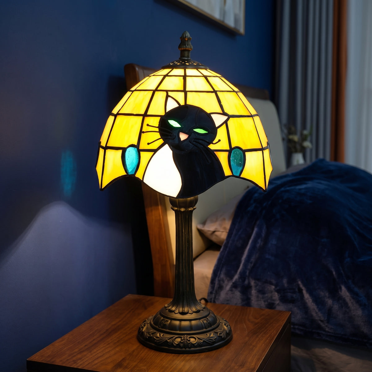 Lampe Chat noir