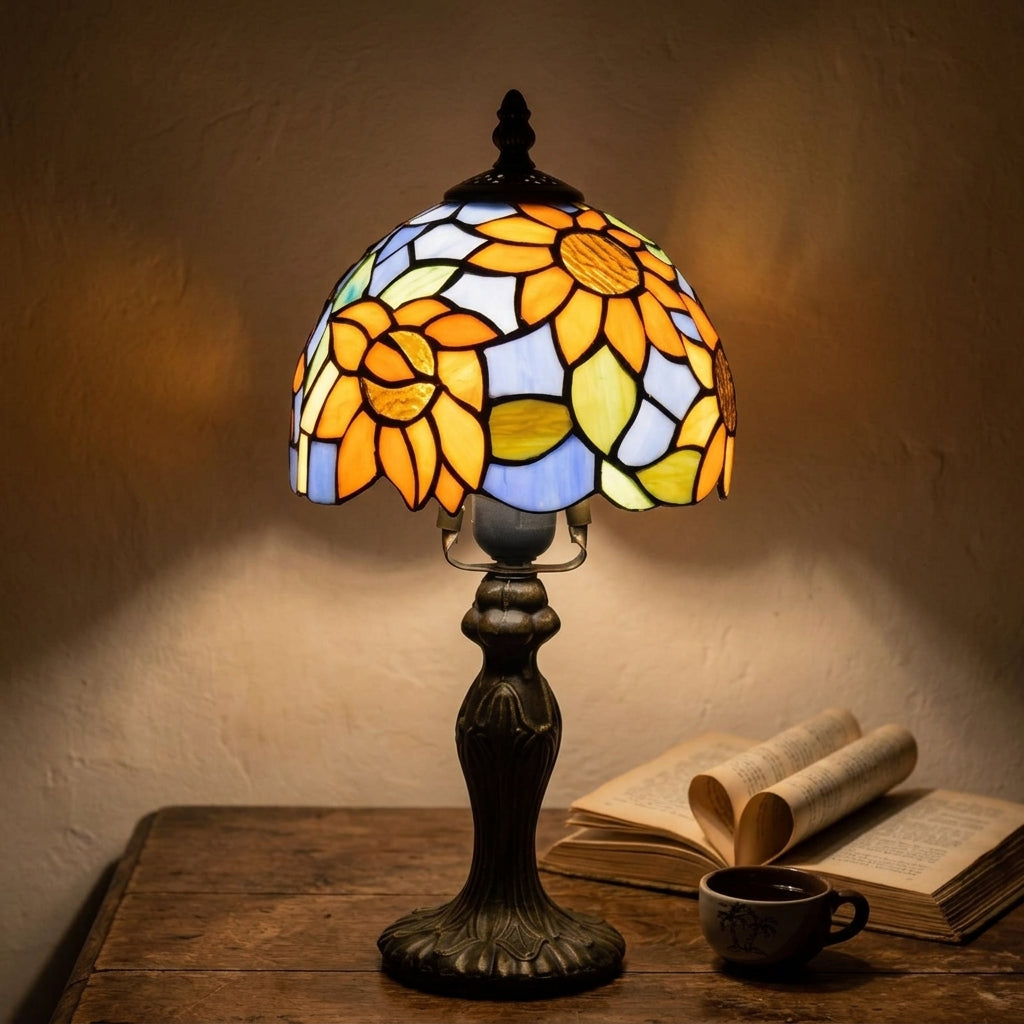 Lampe Tournesol bleu