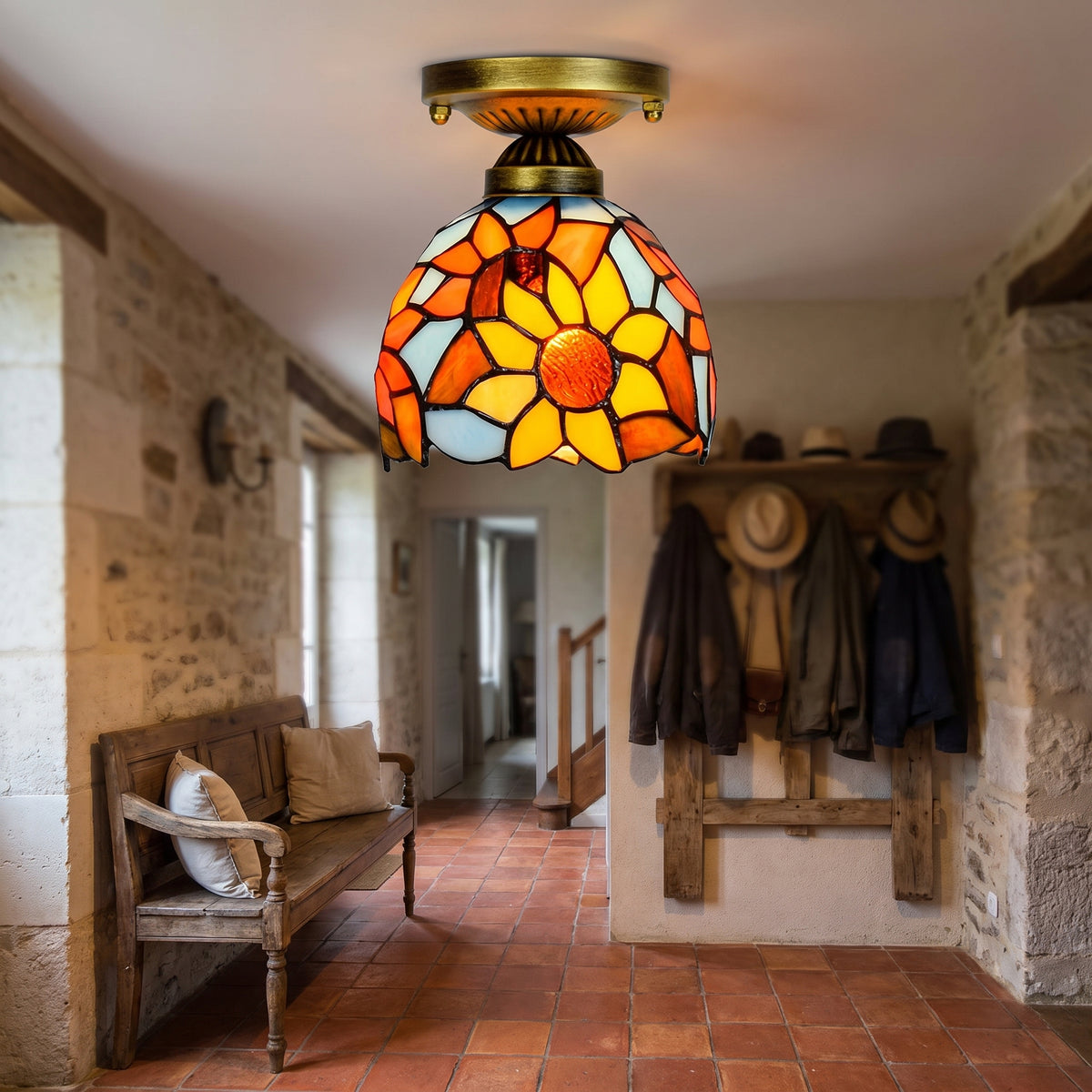 Un rayon de soleil dans l'entrée